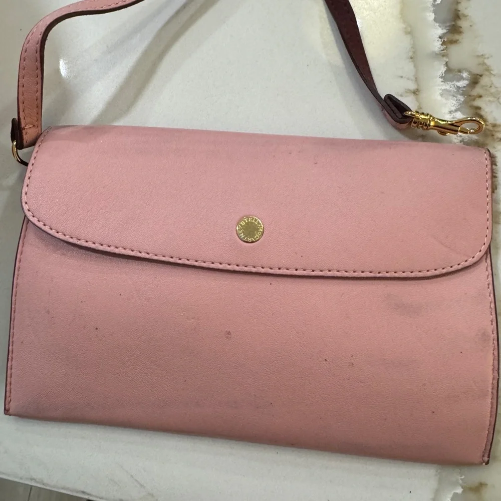 Stella McCartney Logo Tote Bag - Light Pink w/dustbag - Picture 9 of 15